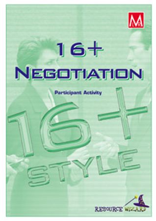 Picture of 16+Negotiation Style Profile Participant Activity