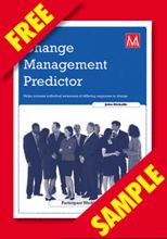 Picture of Change Management Predictor Participant Workbook (FREE PDF SAMPLE)
