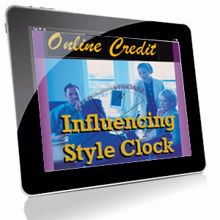 Picture of Influencing Style Clock - Online Credit