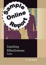 Picture of Coaching Effectiveness Profile - Online Sample Report