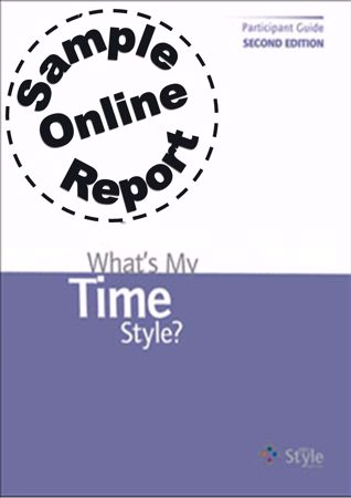 Picture of What's My Time Style? - Online Sample Report