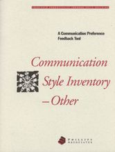 Picture of Communication Style Inventory-Other