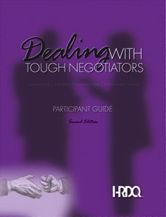Picture of Dealing with Tough Negotiators Participant Guide