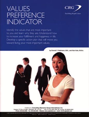 Picture of Values Preference Indicator Participant Guide