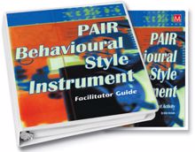 Picture of PAIR Behavioural Style Instrument Facilitator Guide
