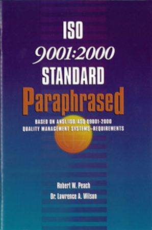 Picture of ISO 9001:2000 Paraphrased