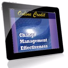 Picture of Change Management Effectiveness Online Self-Assessment Credit