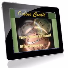 Picture of Time Management Effectiveness Online Credit