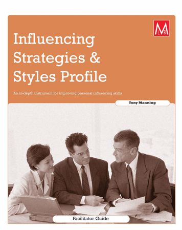 Picture of Influencing Strategies & Styles Facilitator Guide