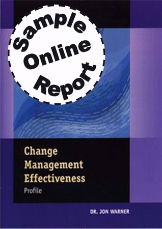 Picture of Change Management Effectiveness - Online Sample Report