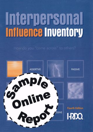 Picture of Interpersonal Influence Inventory - Online Sample Report