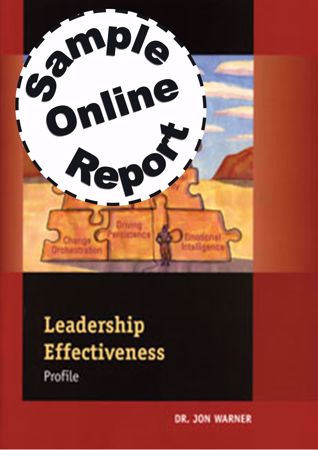 Picture of Leadership Effectiveness Profile - Online Sample Report
