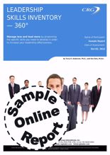 Picture of Leadership Skills Inventory 360 - Online Sample Report