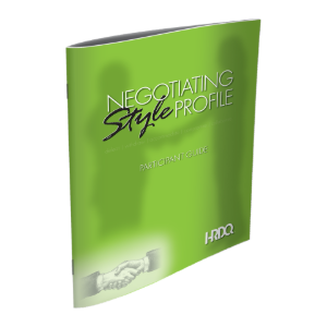 Picture of Negotiating Style Profile
