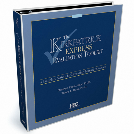 Picture of Kirkpatrick Express Evaluation Toolkit Binder