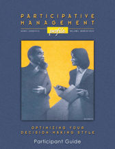 Picture of Participative Management Profile Participant Guide
