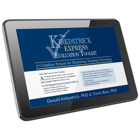 Picture of Kirkpatrick Express Evaluation Toolkit Digital Version
