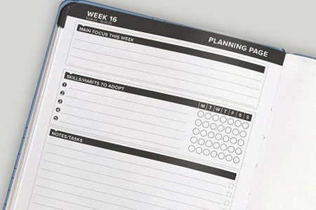 Picture of 2026 Emotion Quarterly Notebook Planner A5