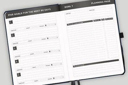 Picture of 2026 Emotion Quarterly Notebook Planner A5