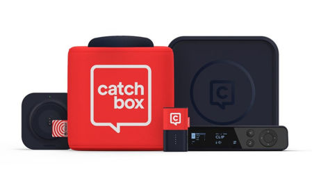 Picture of Catchbox Plus System with 2 Channel Hub DSP Receiver with 1 Cube & 1 Clip inc Chargers