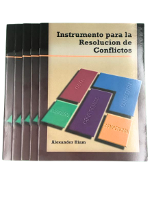 Picture of Dealing with Conflict Instrument-Self - Spanish Version - 5 Pack