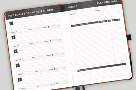 Picture of 2026 Executive Quarterly Notebook Planner A5