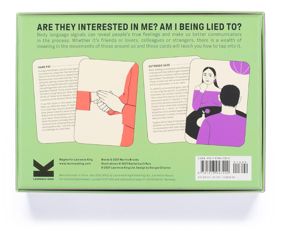 Body Language Decoder Cards| Management Learning Resource
