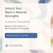 Picture of 6 Types of Working Genius® Workshop